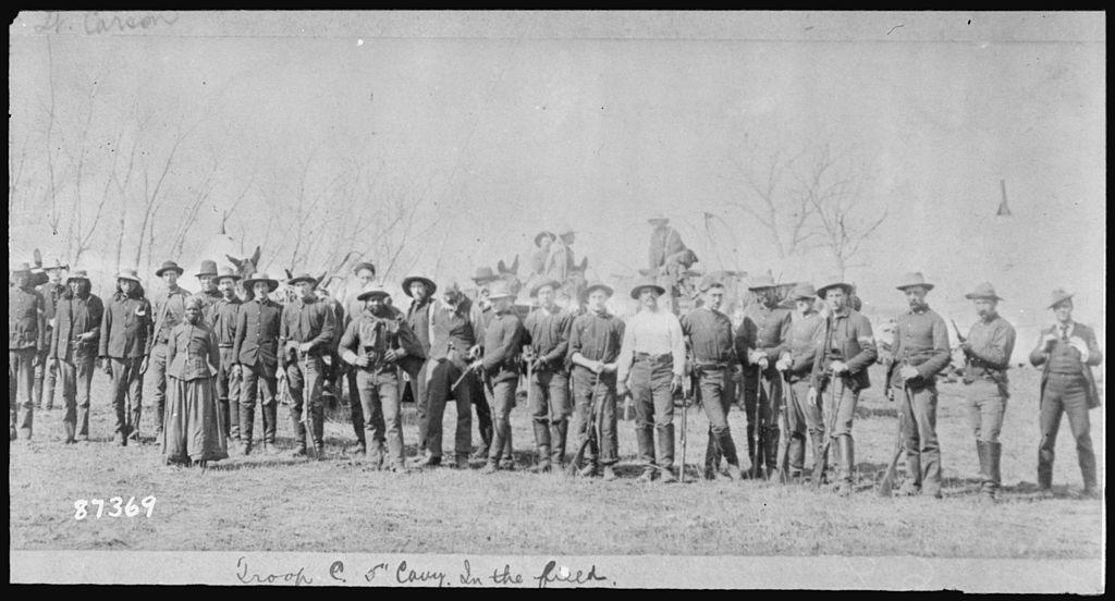 Troop C, 5th Cavalry in 1888