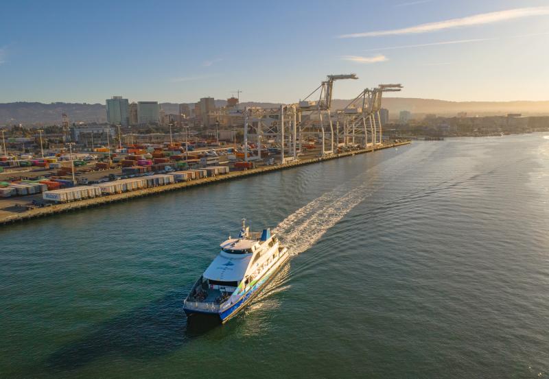 SF Bay Ferry in Oakland