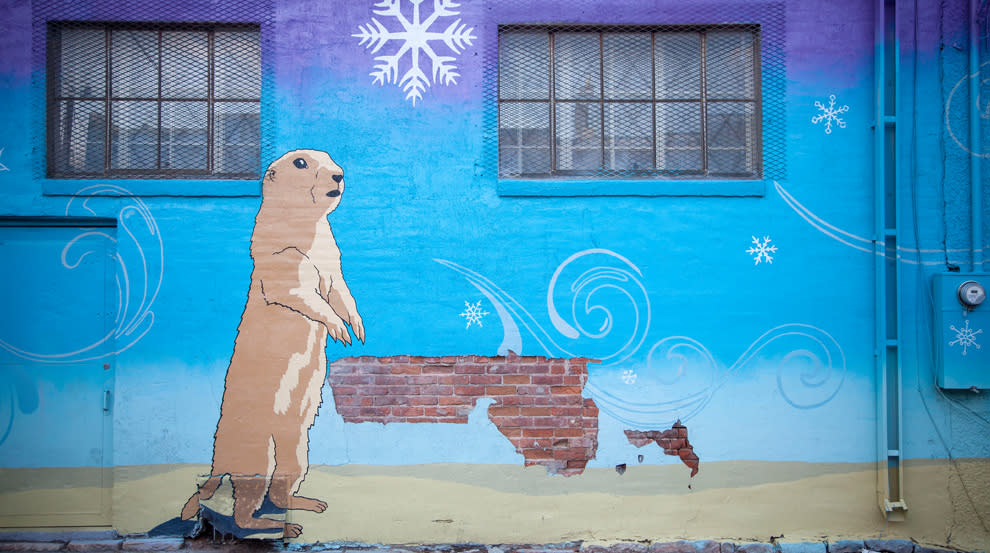 Prairie Dog Town, 2013 mural