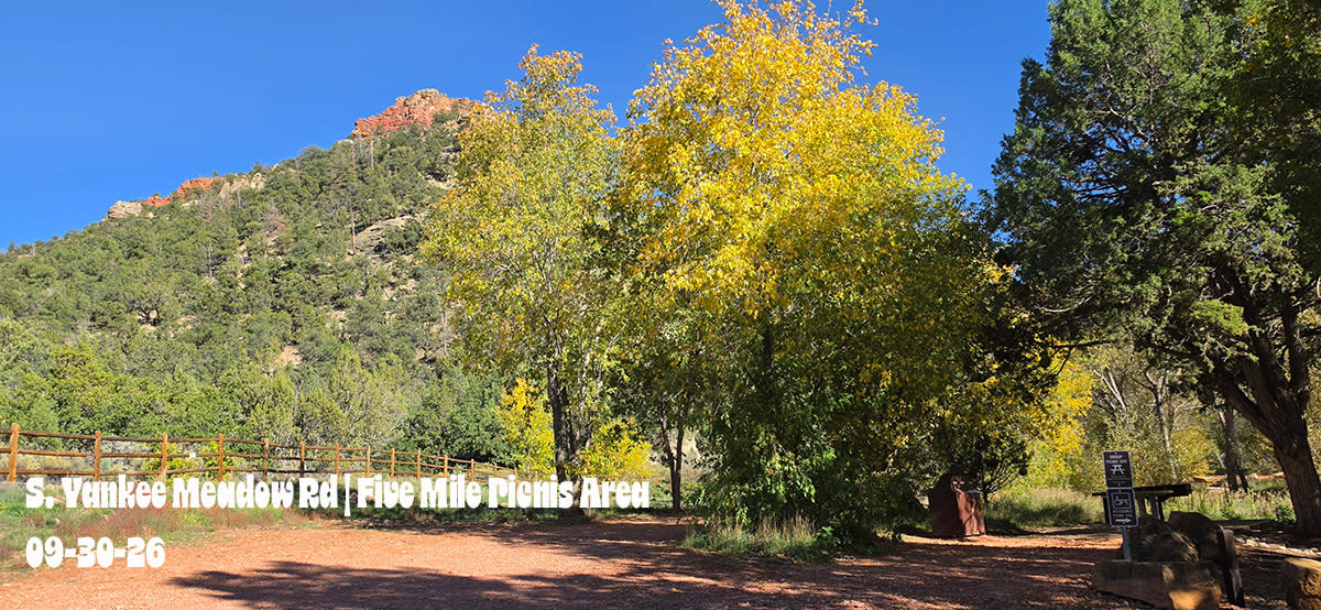 Five Mile Picnic Area | Yankee Meadow Rd | 2026