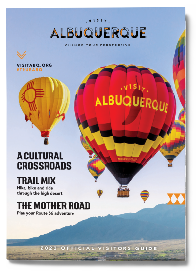 2023 Visit Albuquerque Visitors Guide Front Cover