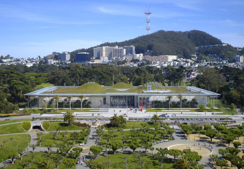 Exterior of California Academy of Sciences