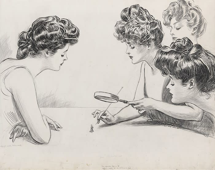 Gibson Girls Magnifying Glass