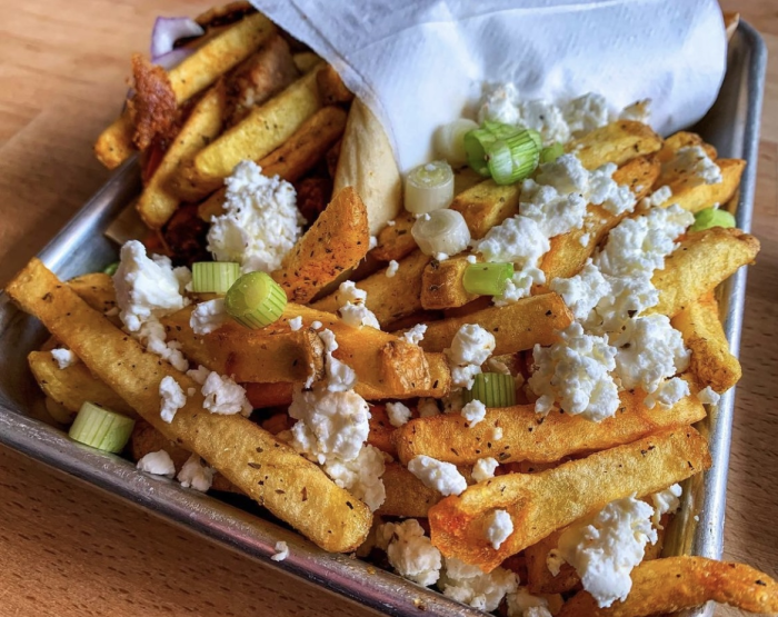 Feta Fries Greek Belly