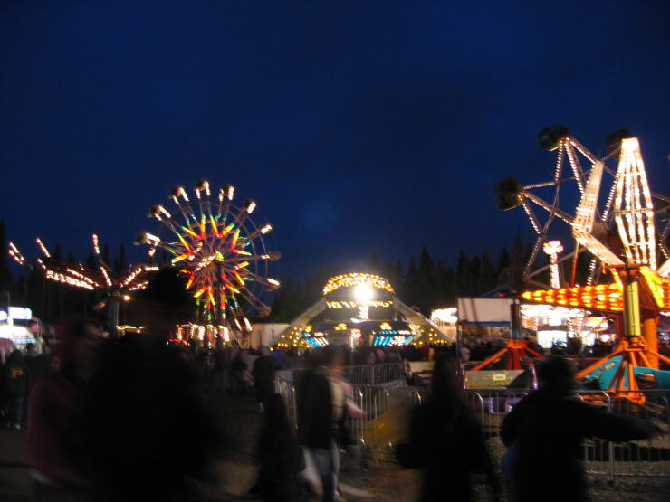Tanana Valley Fair Nighttime