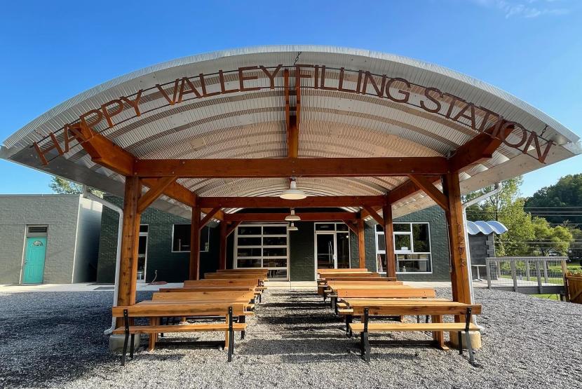 Happy Valley Filling Station Exterior