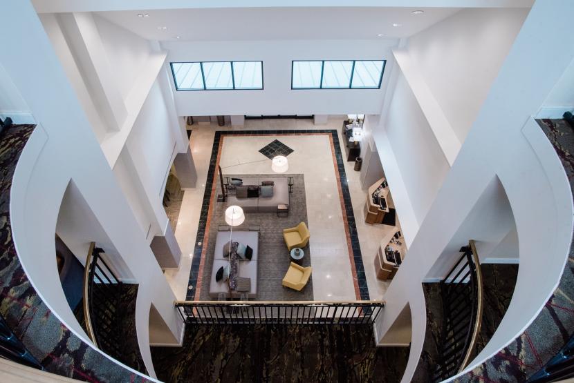 View of Lobby From Upper Floor