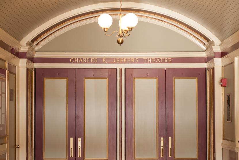 Inside Door to Theatre