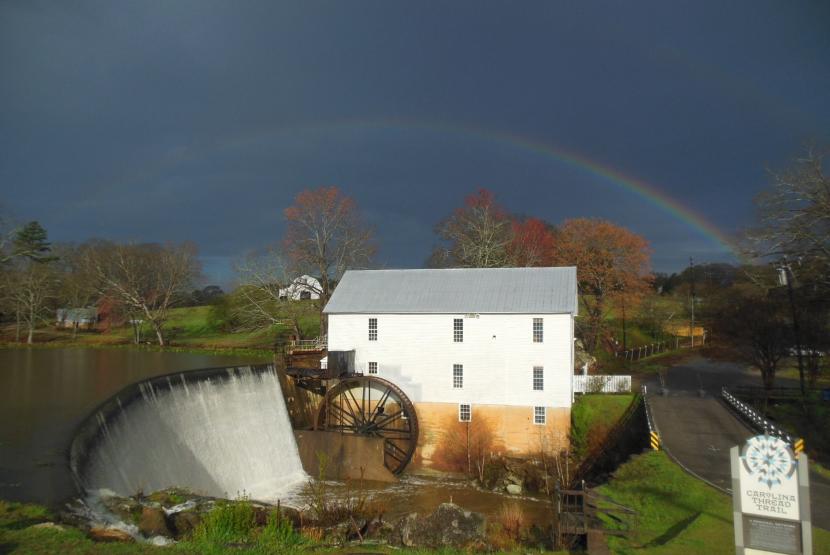 Rainbow Over Mill