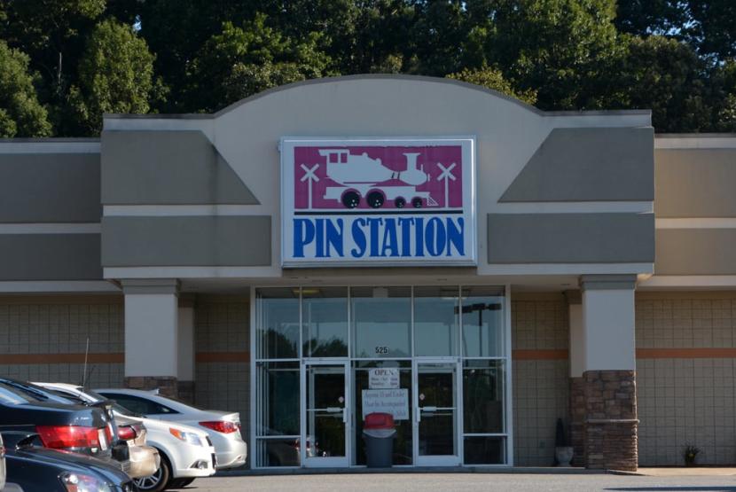 Pin Station Bowling Center Exterior