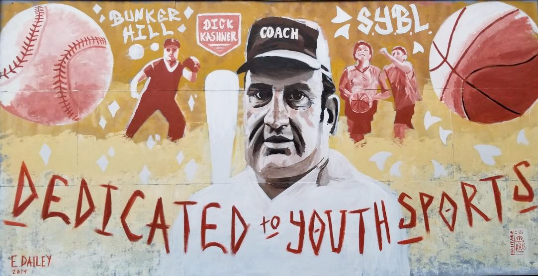 Dedication to Youth Sports Mural