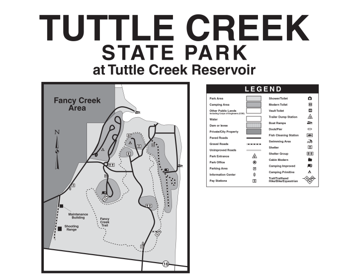 Tuttle Creek State Park Map (1)