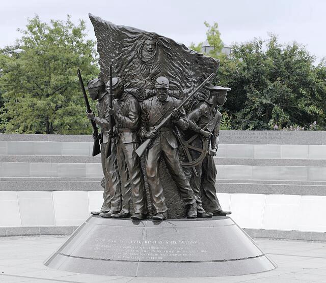African America Civil War Memorial, Washington, D.C. Public Domain