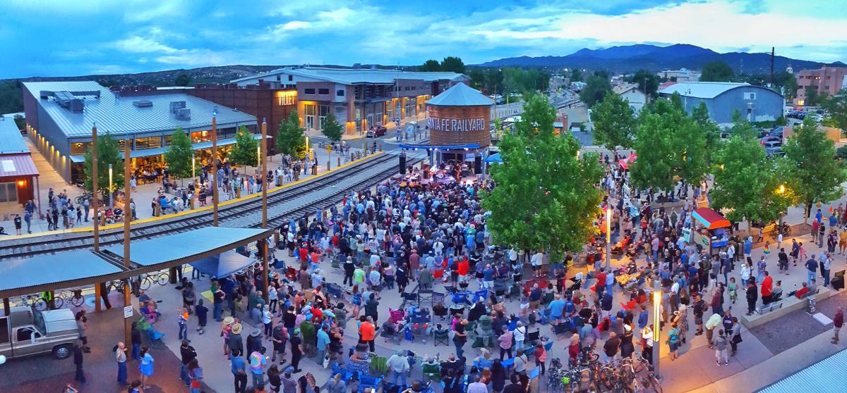 Concert at Railyard Plaza