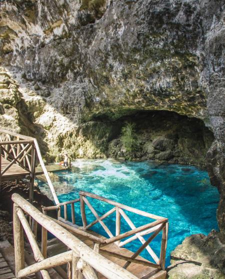 Hoyo Azul. Scape Park. Punta Cana