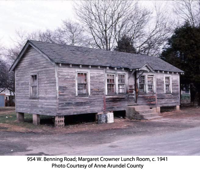 Margaret Crowner's Cook Shop, c. 1941.