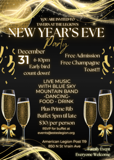 Tavern at the Legion New Year's Eve