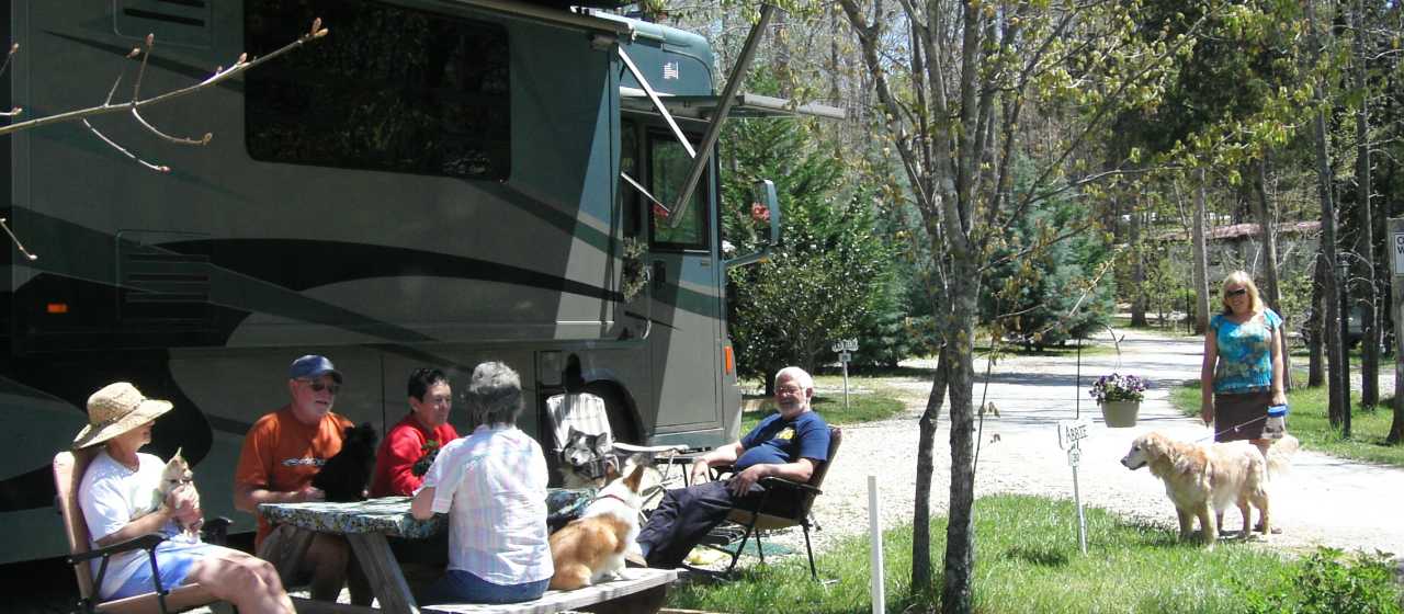 Camping in North Carolina near Lake Lure & The Blue Ridge
