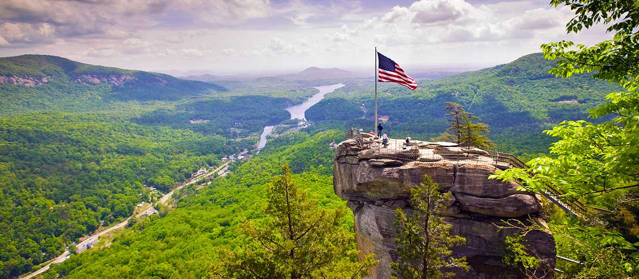 Explore Chimney Rock State Park}