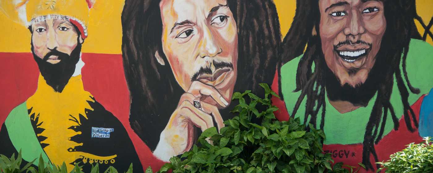 Bob Marley mural