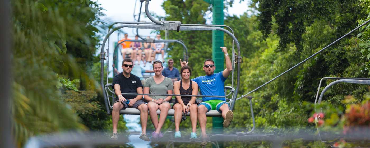 Mystic Mountain chair lift