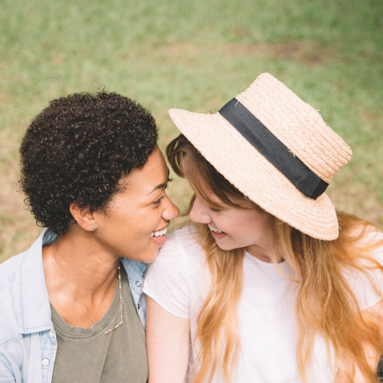 Lesbian couple in Audubon Park