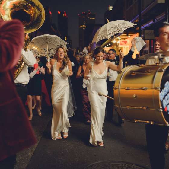 Lesbian Wedding in the French Quarter