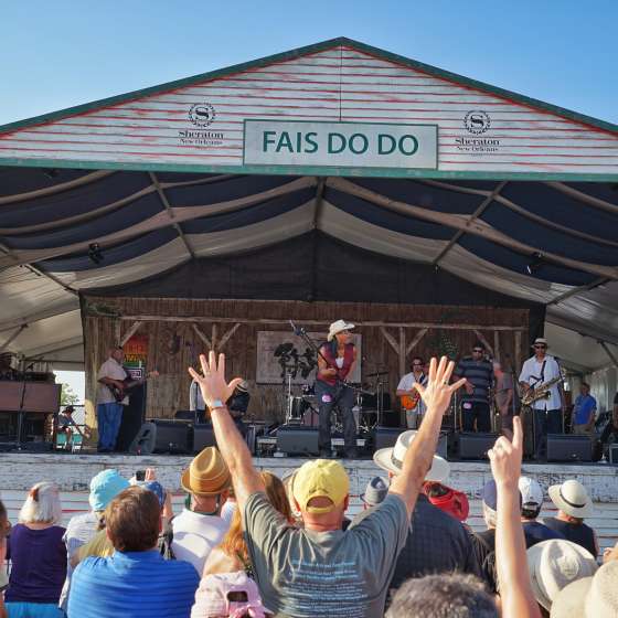 Rockin Dopsie & The Zydeco Twisters - Sheraton New Orleans Fais Do Do Stage - New Orleans Jazz & Heritage Festival 2015