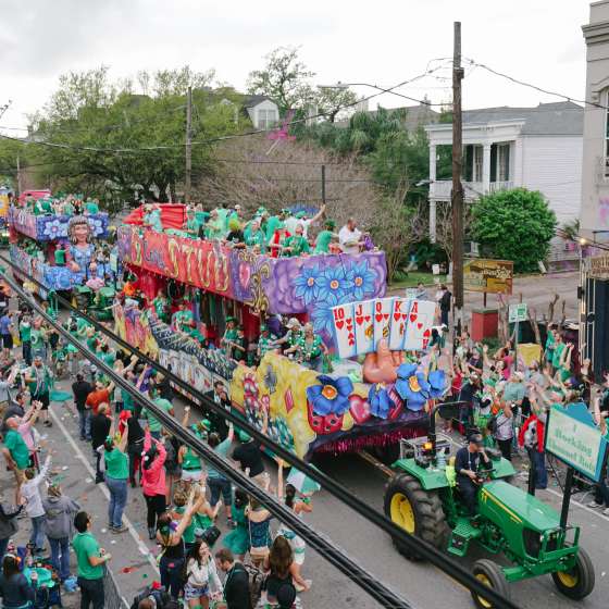 Parade zum St. Patrick's Day im Irish Channel, 2016