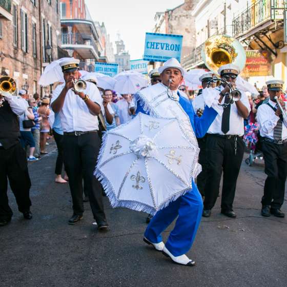 French Quarter Festival- Second Line Parade