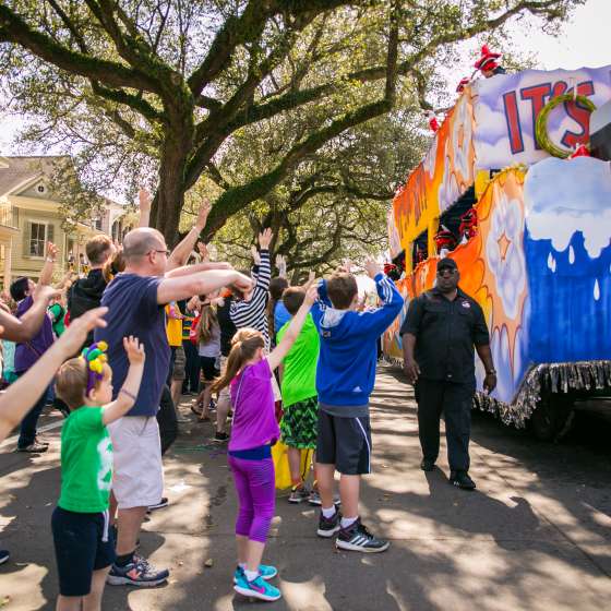 Family Mardi Gras- Krewe of Femme Fatale