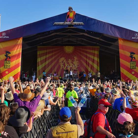 Trombone Shorty at Jazz Fest 2015