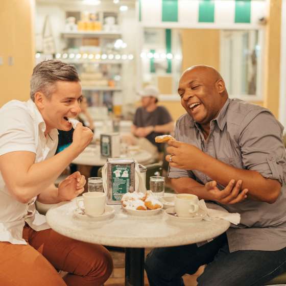 Beignets at Cafe Du Monde