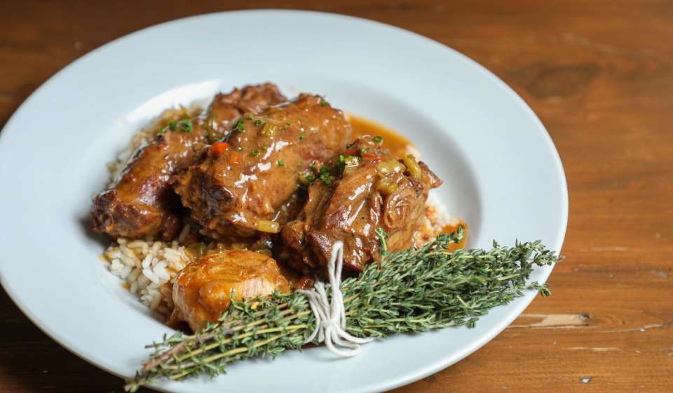 Smothered Turkey Necks