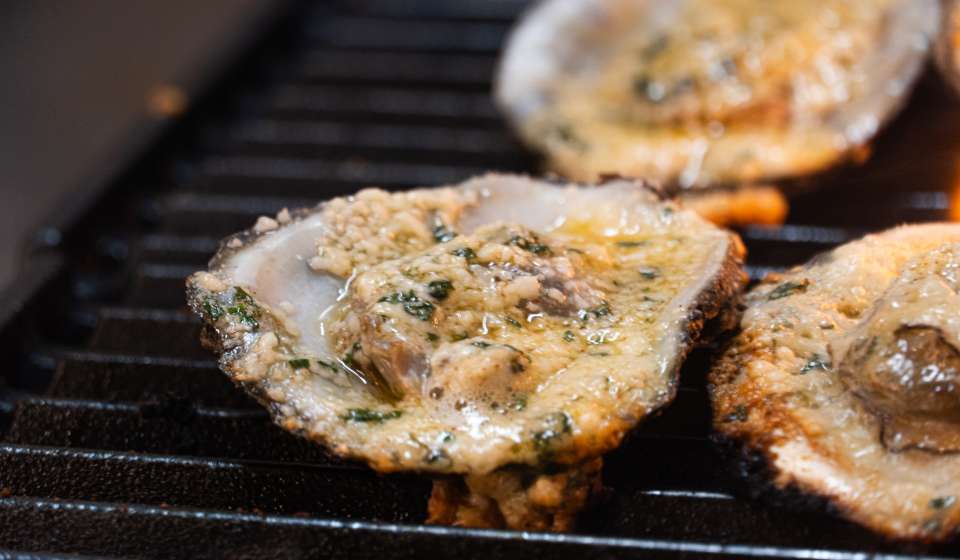 Chargrilled Oysters on the Half Shell