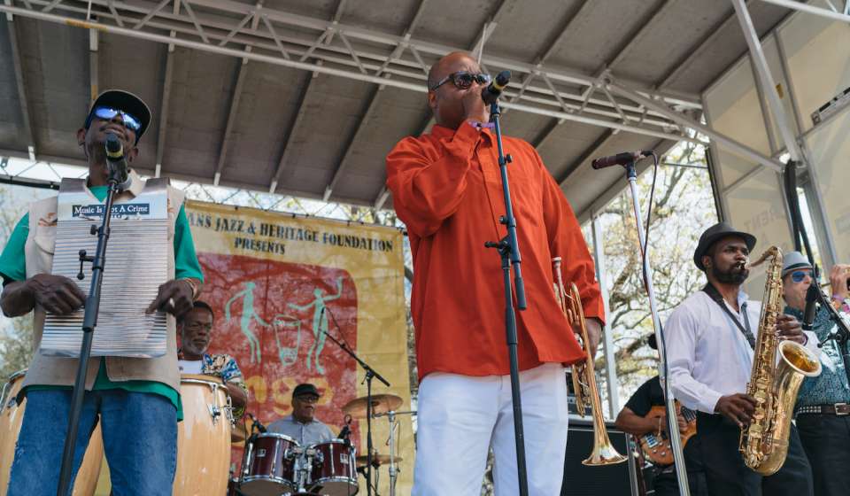 James Andrews and the Crescent City All Stars - Congo Square Rhythms Festival
