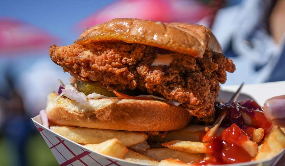 Fried Chicken Sandwich - National Fried Chicken Festival