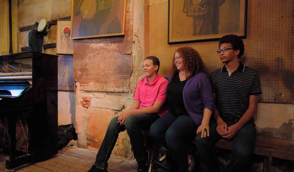 A Family at Preservation Hall