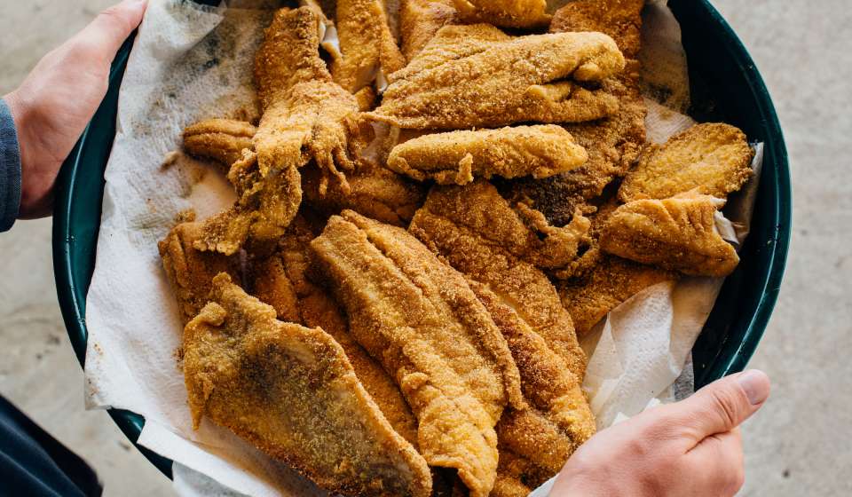 Fish Fry Recipe from Isaac Toups