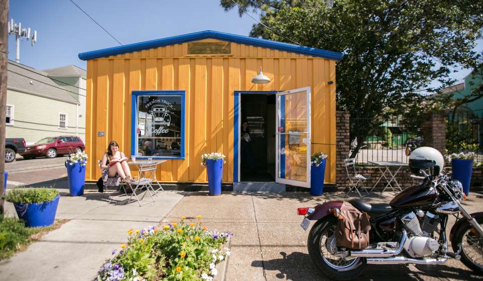 French Truck Coffee Shop