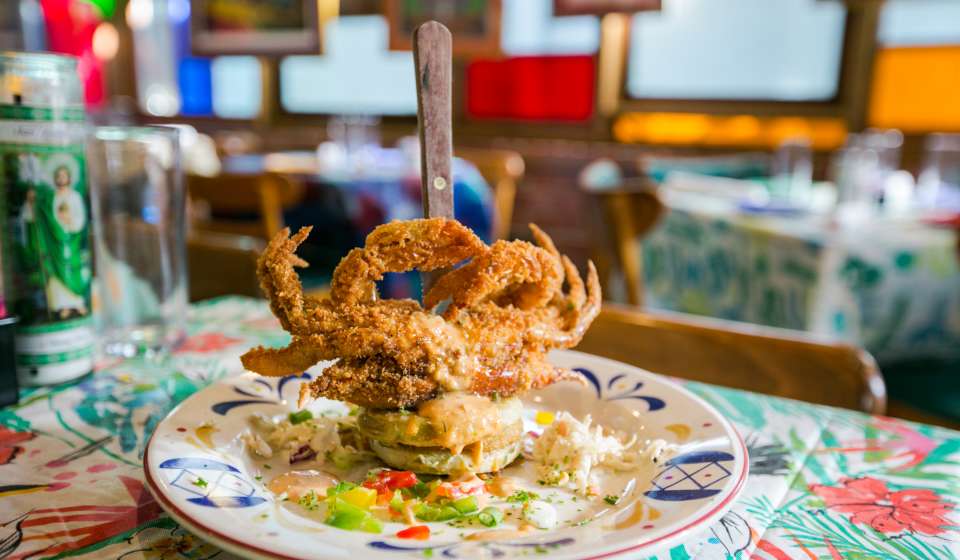 Soft-Shell Crab at Jacques-Imo’s