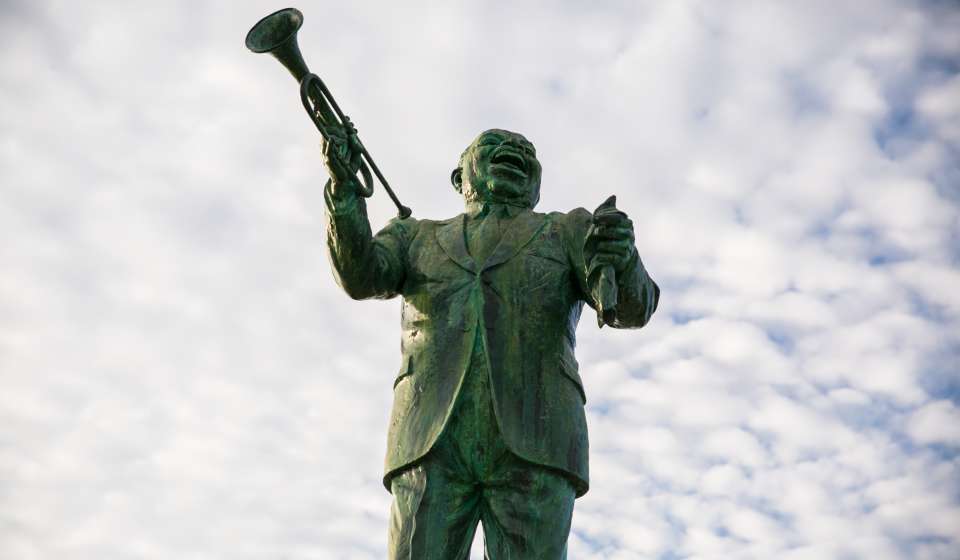 Louis Armstrong Statue - Algiers Point