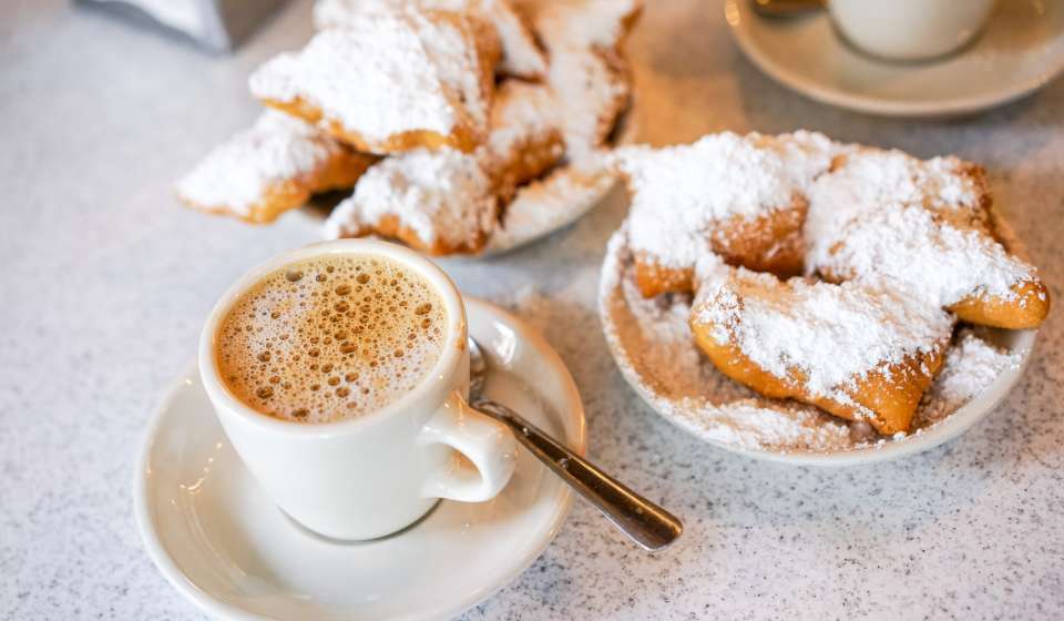 Beignets at Cafe du Monde