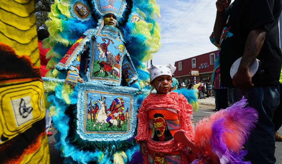mardi gras indians super sunday 2025
