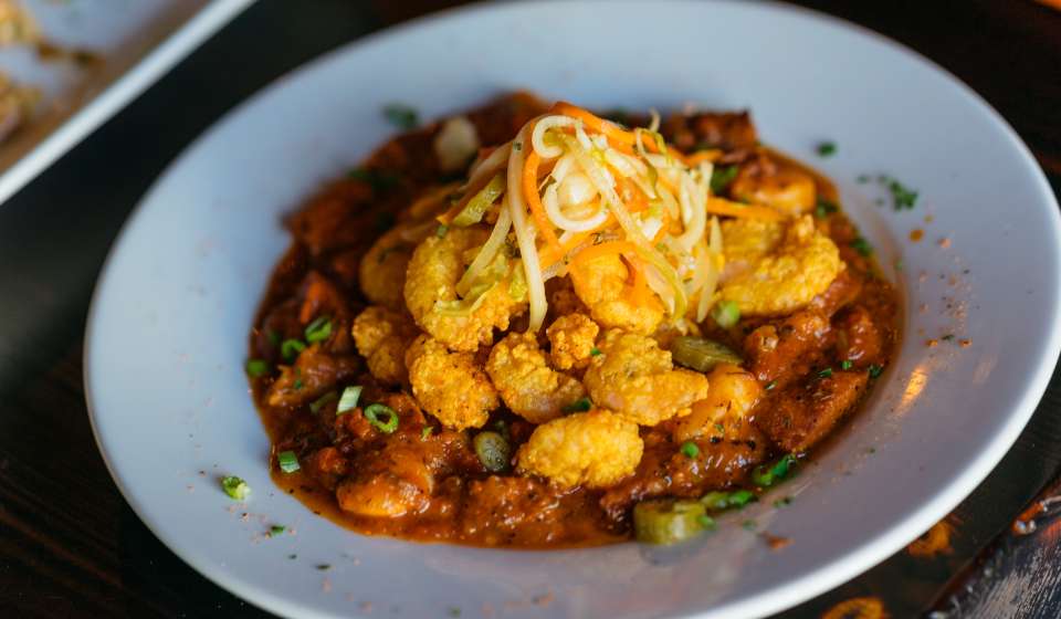 Fried Shrimp Creole – Galliano Restaurant – Warehouse District