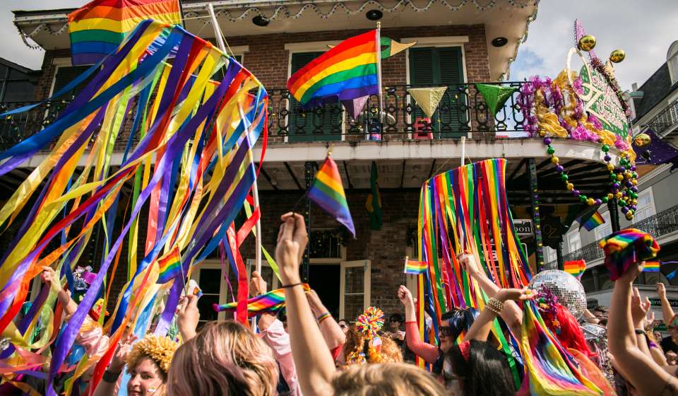 LGBT Reverse Parade – Pride-Parade-Werbung