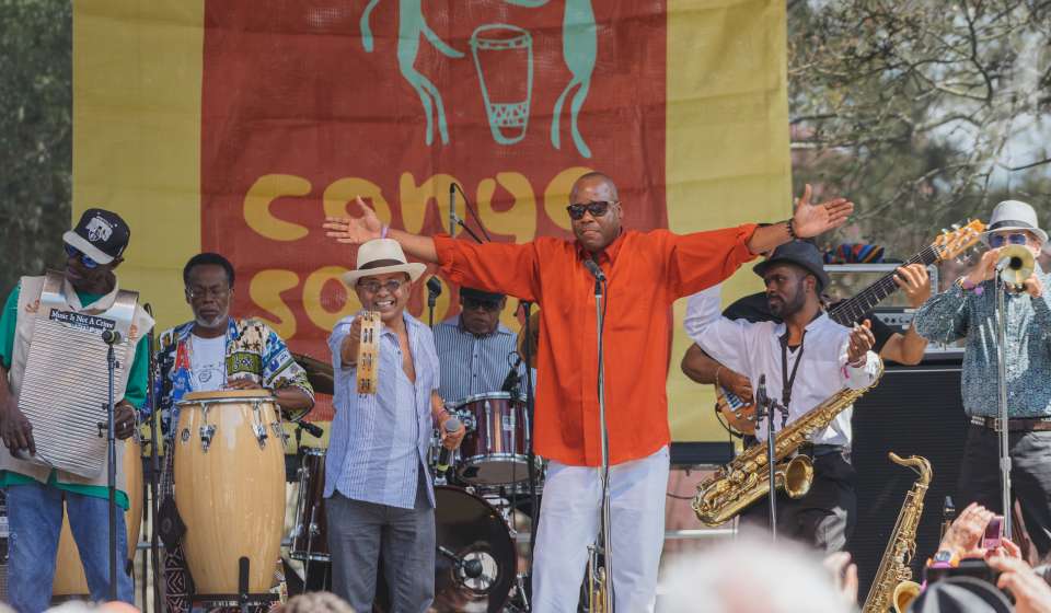 John Boutte with James Andrews and the Crescent City All Stars - Congo Square New World Rhythms Fest 2017