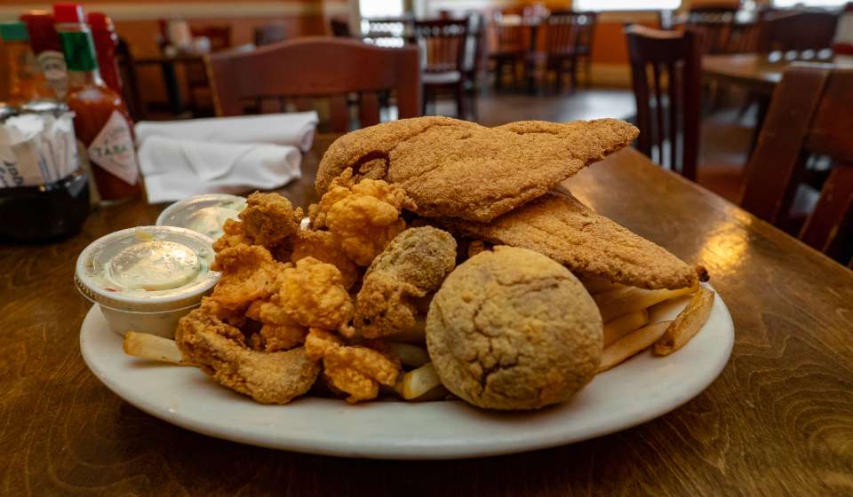 Jumbo Lump Crab Cake Po-Boy : Ralph Brennan Restaurant Group