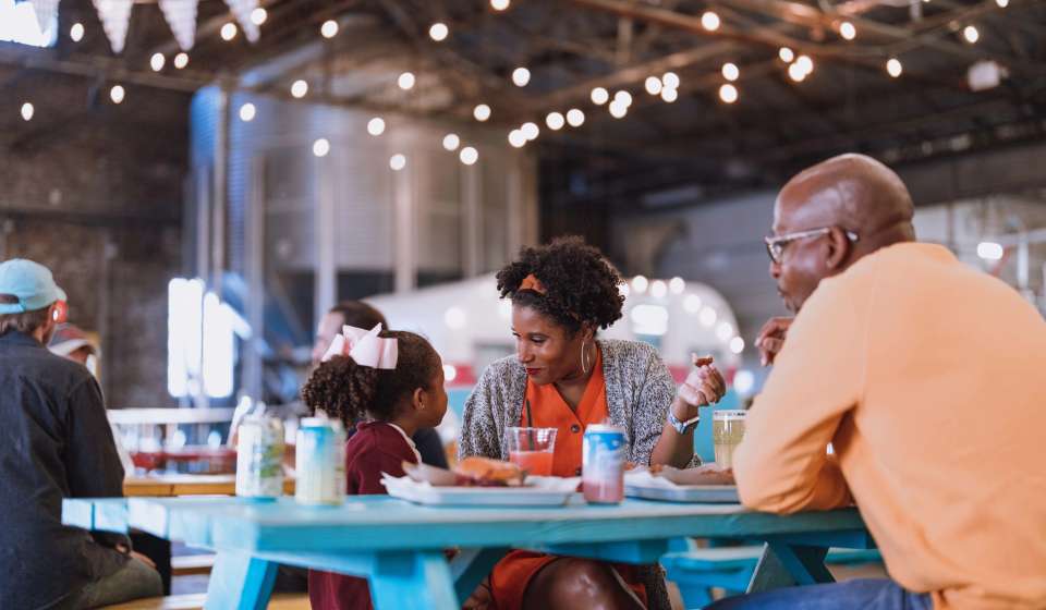 Family Dining at Urban South Brewery
