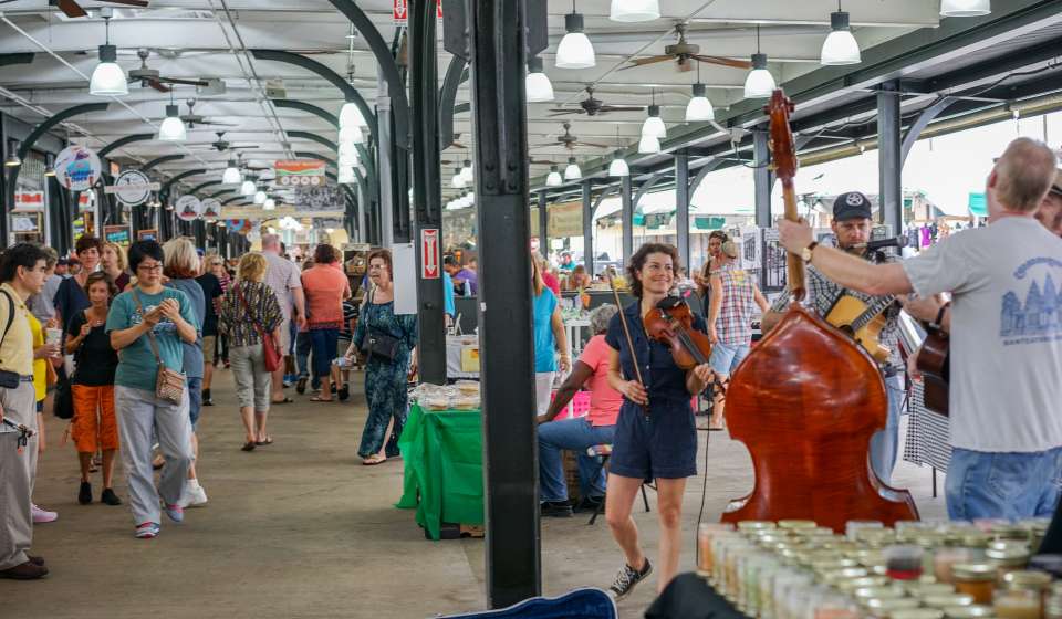 Der French Market in New Orleans